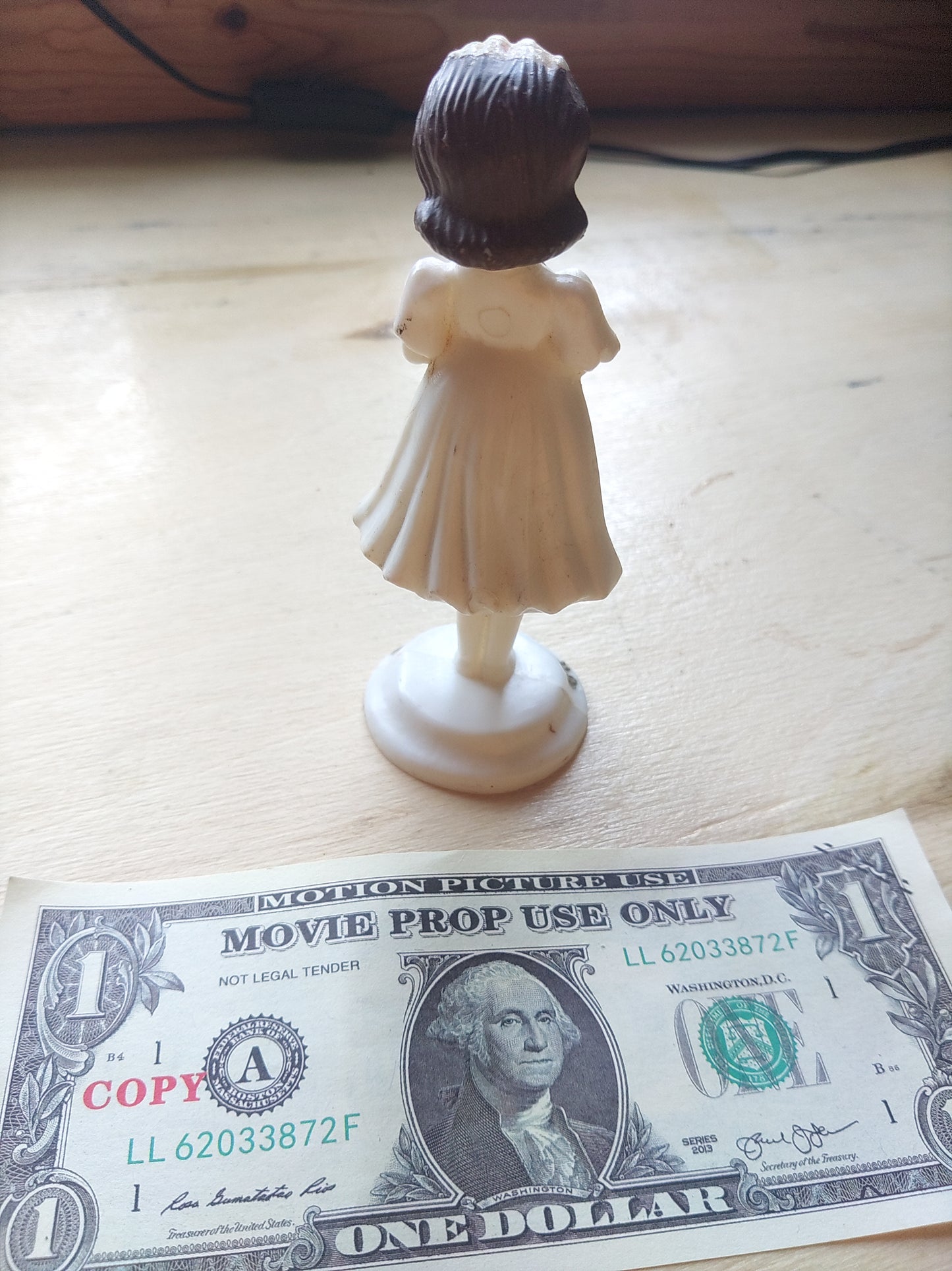 Vintage Plastic Figure Cake Topper