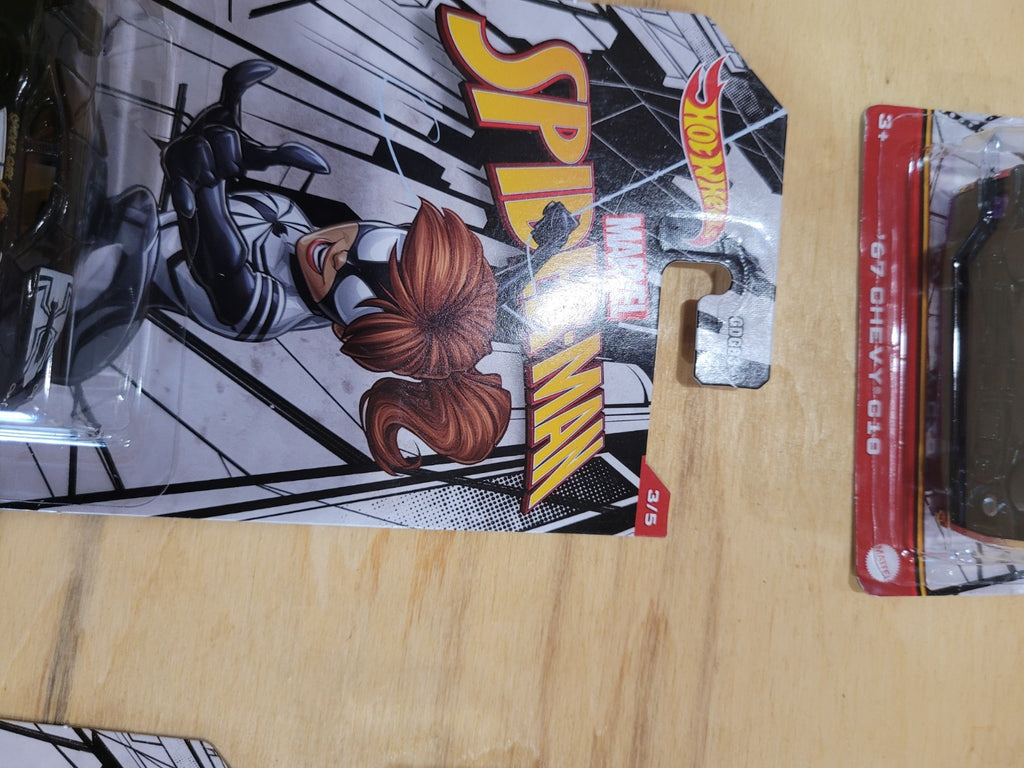 Hot Wheels Marvel Spider-Man Complete 5-Car Set – Sealed Die-Cast Collection - Image 6