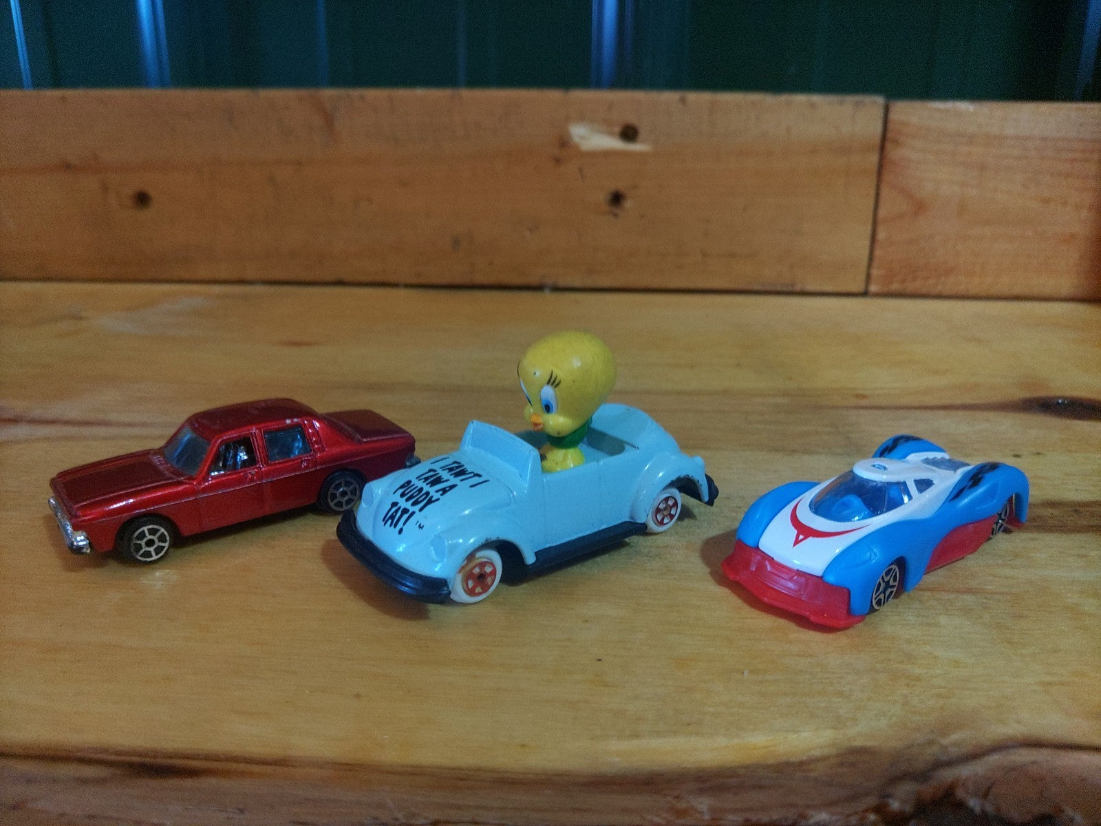Hot Wheels & Die-Cast Vehicle Lot – 8 Cars | Porsche, Tweety, Race Cars, Mixed C - Image 5