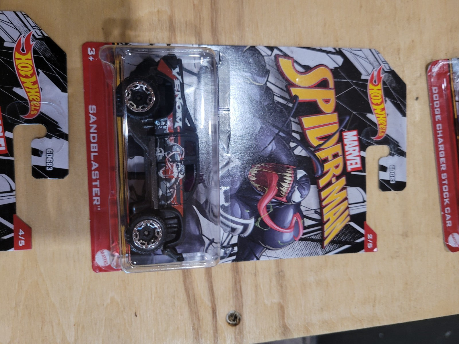 Hot Wheels Marvel Spider-Man Complete 5-Car Set – Sealed Die-Cast Collection - Image 3