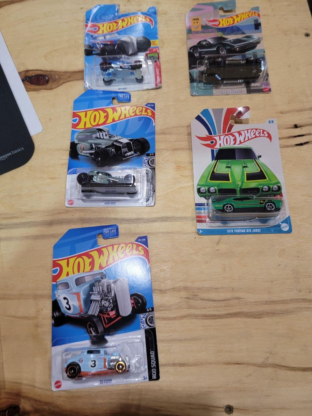 Hot Wheels Collector Lot – Gulf '32 Ford, 1970 GTO Judge, Corvette ZR1 & More (6 - Image 1