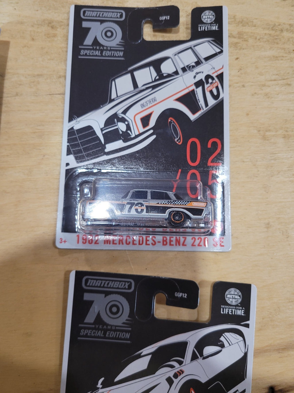 Hot Wheels & Matchbox Diecast Lot – 6 Sealed Cars | 2023 & Matchbox 70th Anniver - Image 4