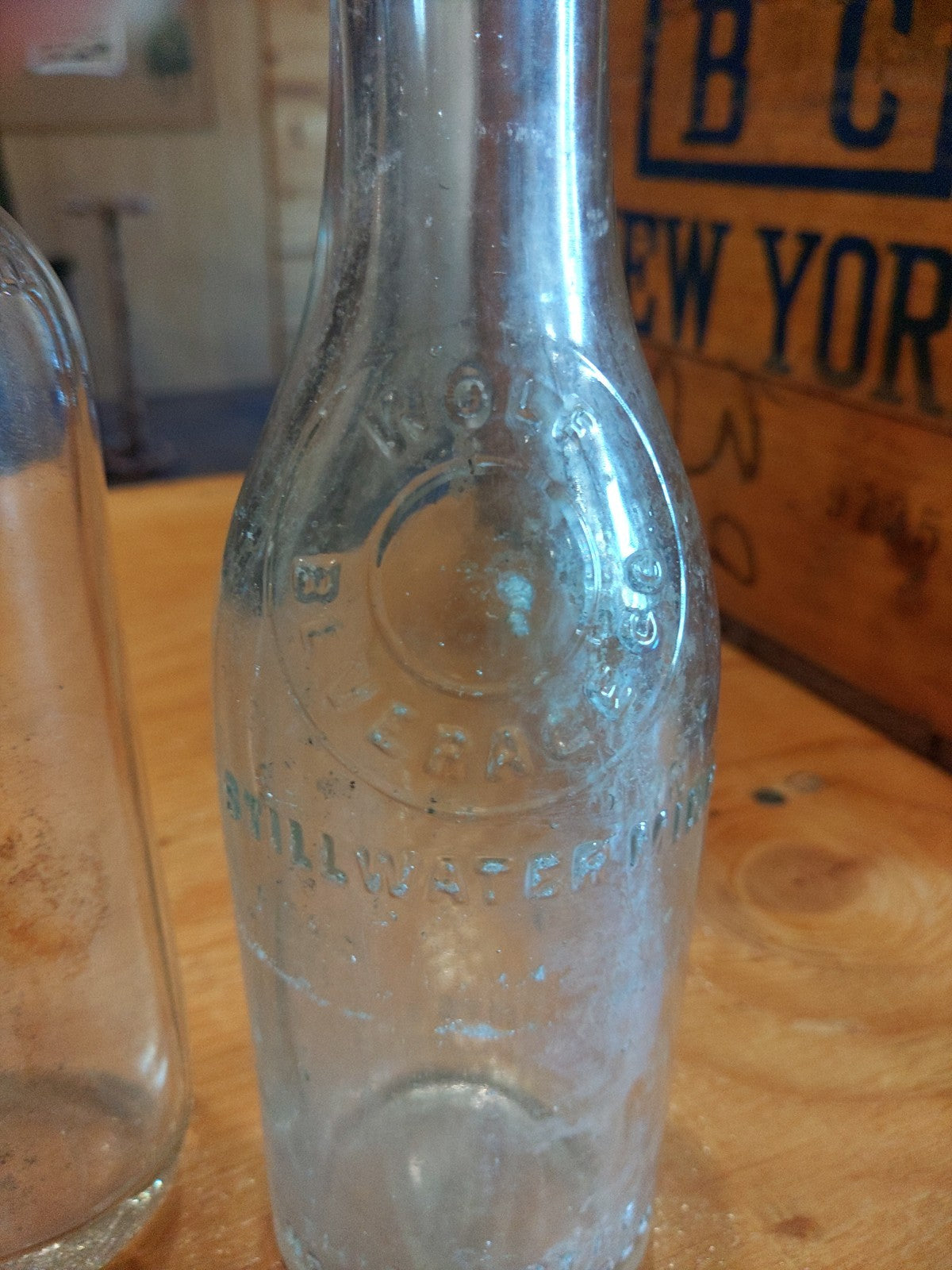 Antique Embossed Glass Bottle Lot – Stillwater, MN, House of Three Sons & Kolo B - Image 4