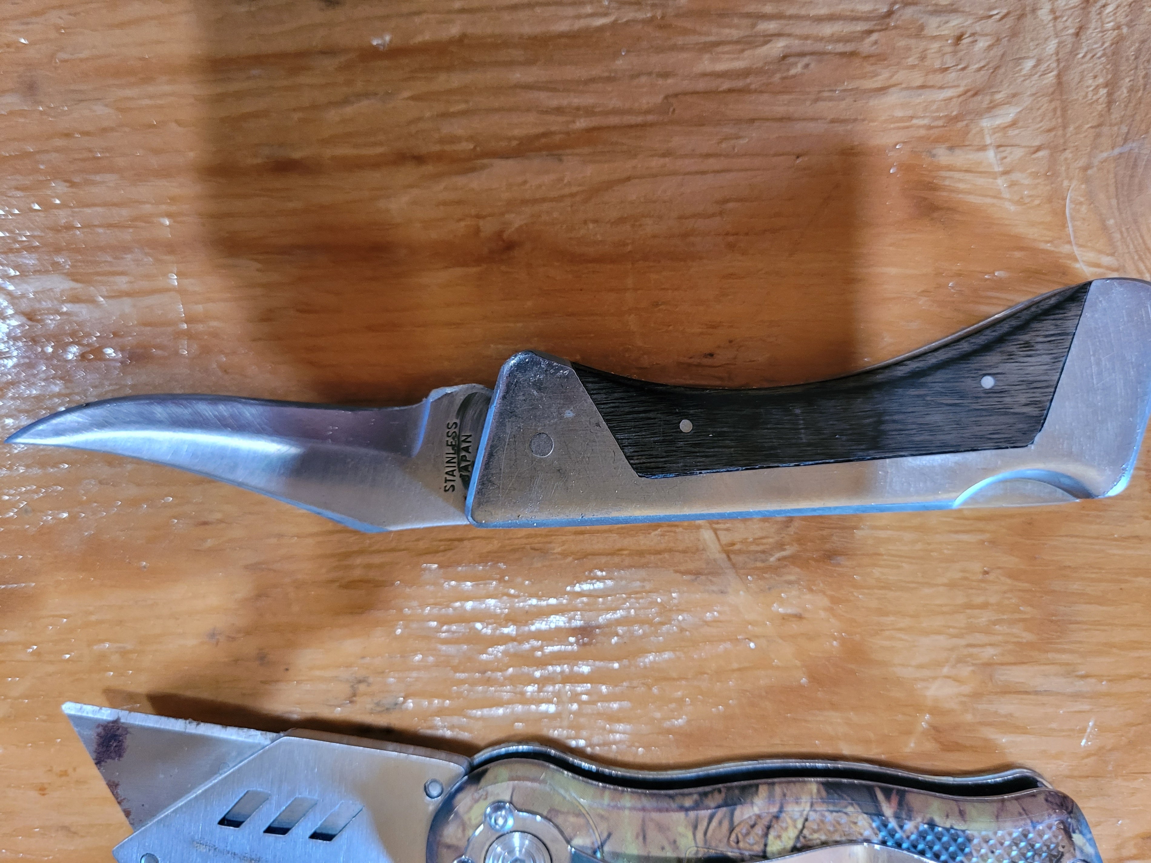 Pocket Knife Lot – Guidesman, Craftsman & Stainless Folding Knife - Image 7