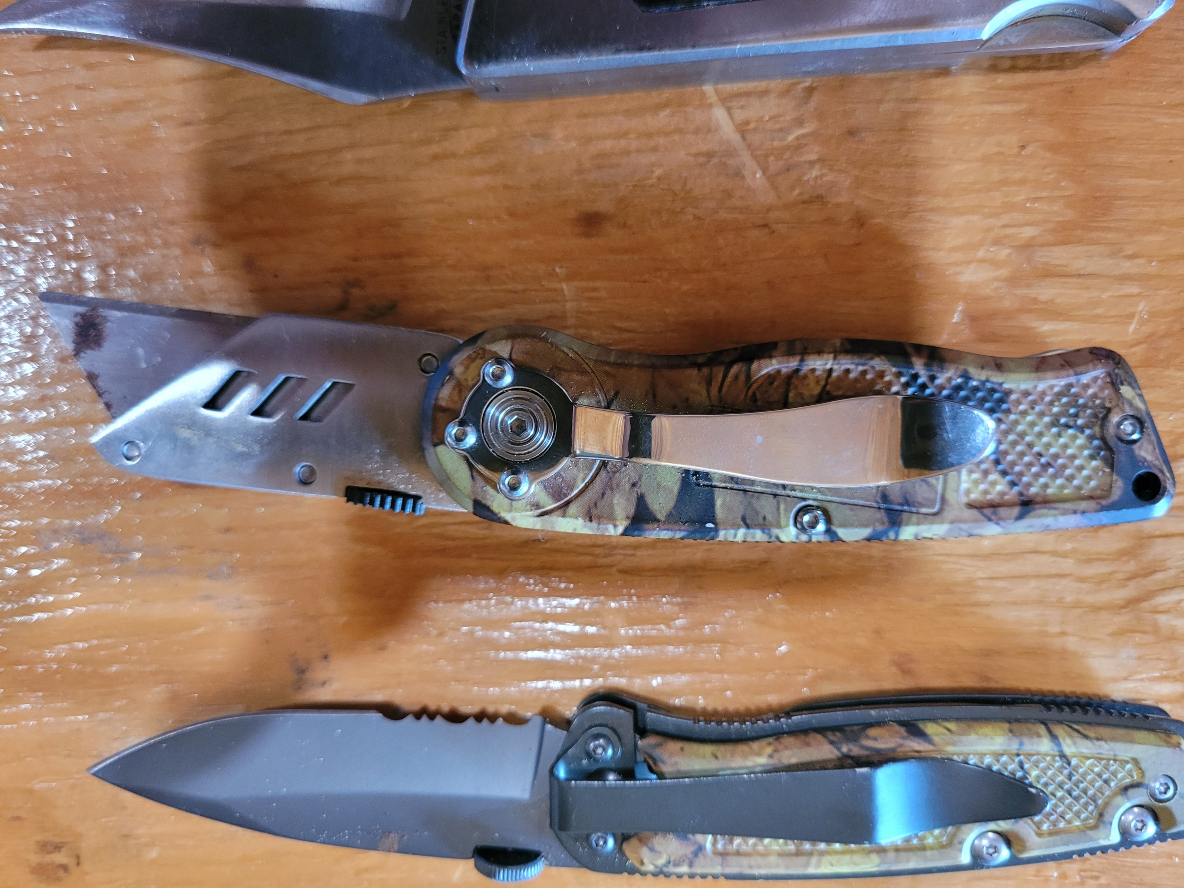 Pocket Knife Lot – Guidesman, Craftsman & Stainless Folding Knife - Image 6