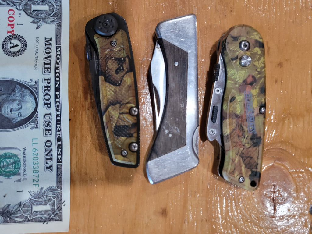 Pocket Knife Lot – Guidesman, Craftsman & Stainless Folding Knife - Image 8