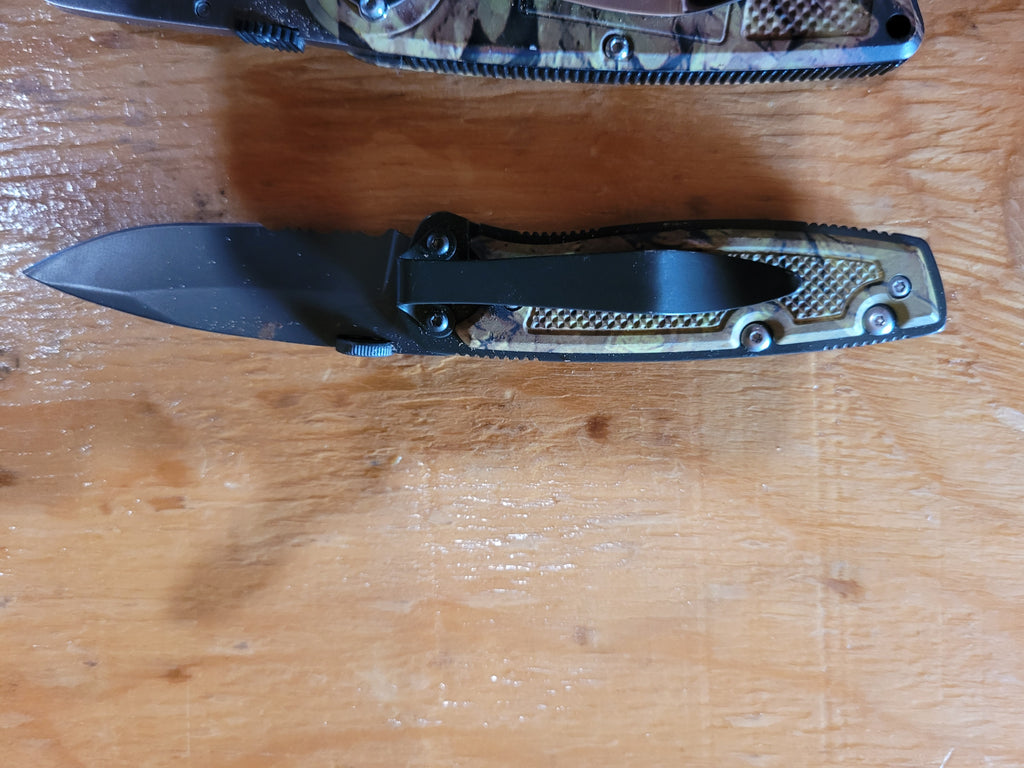 Pocket Knife Lot – Guidesman, Craftsman & Stainless Folding Knife - Image 5