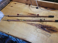 Vintage Ice Fishing Sticks (2) – Mille Lacs Manufacturing, Isle, MN – Tip-Up Fishing Rods - Image 1