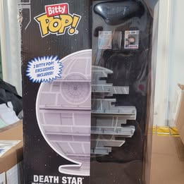 Funko Bitty Pop! Star Wars Death Star Display Shelf Set - Image 1
