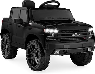 12V Licensed Chevrolet Silverado Ride On Truck w/ Parent Remote Control - Image 1
