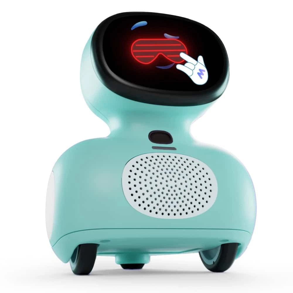 Miko Mini Safety-First AI Robot for Kids – Games, Stories & Learning Ages 5–10 | Blue - Image 1