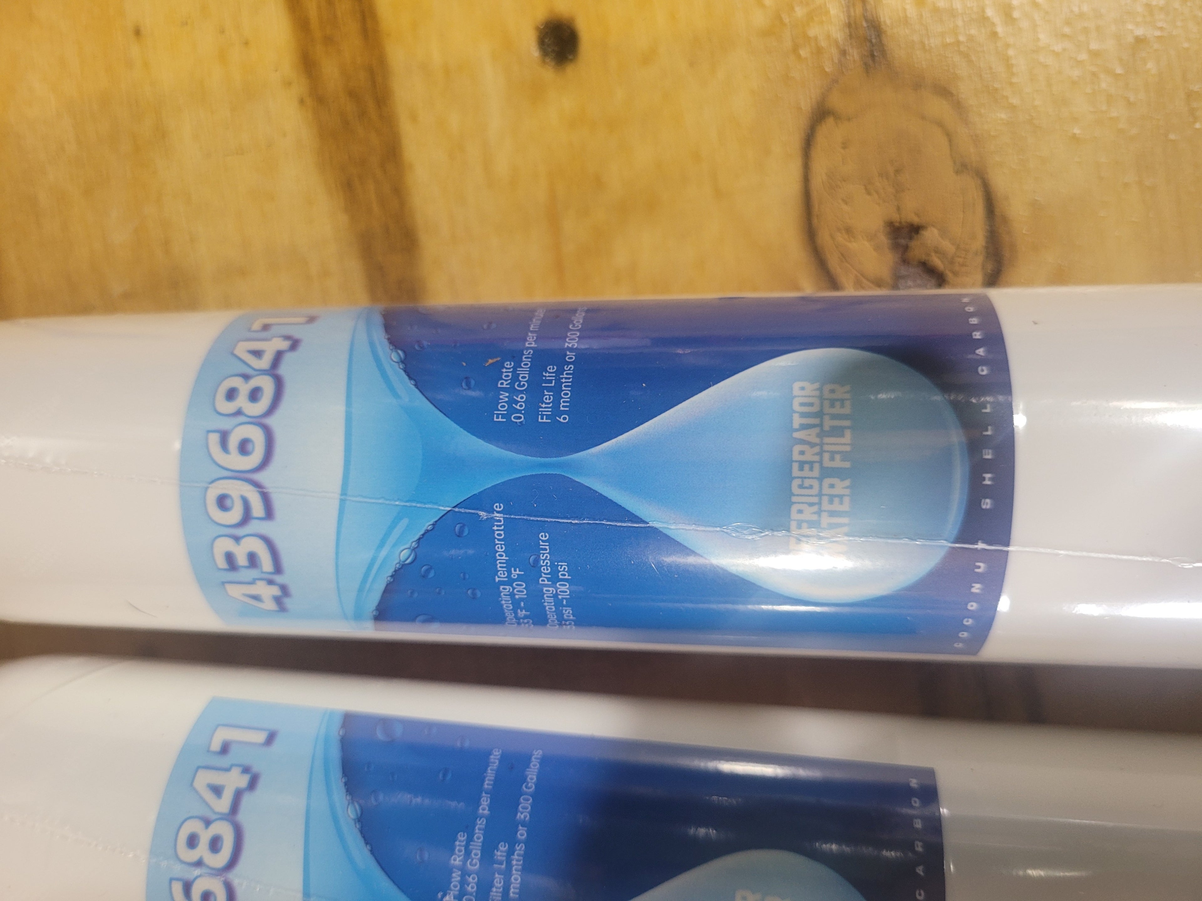 6-Pack Refrigerator Water Filters 4396841 Replacement – New - Image 3