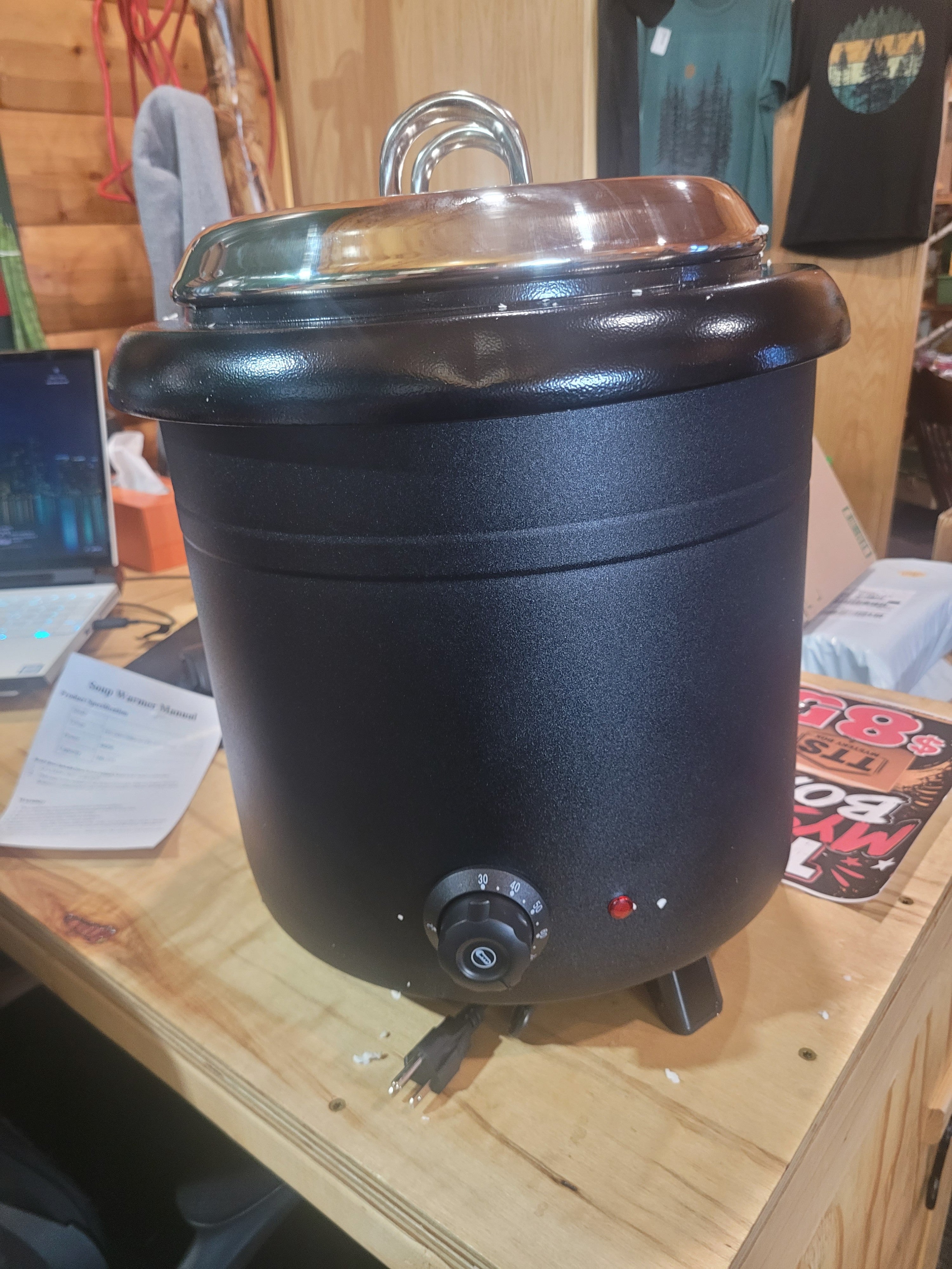 13L Electric Soup Warmer / Beverage Dispenser – 400W - Image 1