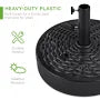 Best Choice Products Fillable Plastic Patio Umbrella Base Stand - Image 2