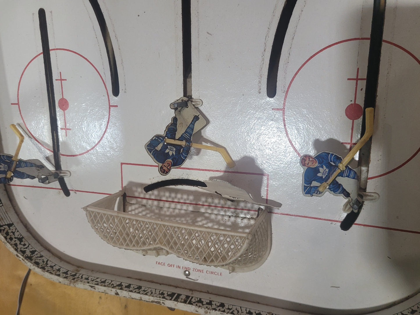 Vintage NHL Pee-Wee Table Hockey Game – Metal Board Game – Made in Canada