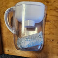 Brita Water Filter 6-Cup Water Pitcher Dispenser with Standard Water Filter - White