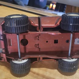 Vintage Tonka Pickup Truck – Brown Pressed Steel – Classic Collectible Toy