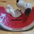 Vintage Snoopy Watermelon Coin Bank – 1958/1966 United Feature Syndicate