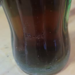 Vintage Coca-Cola 61⁄2 oz Green Glass Bottle with Original Cap (1958) – Full Bottle