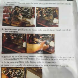 🔥 Spa / Hot Tub Electric Heater Assembly – Stainless Steel Tube 🔥