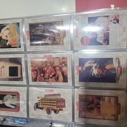 Vintage Coca-Cola Collectors Cards Binder + Sealed Pack + Bonus Collectibles