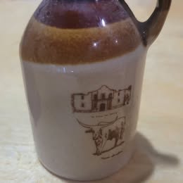 Vintage Miniature Bottle Collection – Little Brown Jug, Texas Stoneware Jug & Fort Pitt Beer Bottle