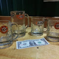 Vintage A&W Root Beer Glass Mug Collection – Set of 4