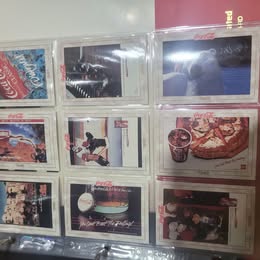 Vintage Coca-Cola Collectors Cards Binder + Sealed Pack + Bonus Collectibles
