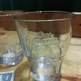 Vintage Jose Cuervo Margaritas Embossed Cocktail Glasses – Set of 4