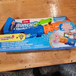 ZURU Bunch O Bubbles Spinning Barrel Motorized LED Bubble Blaster – New in Box