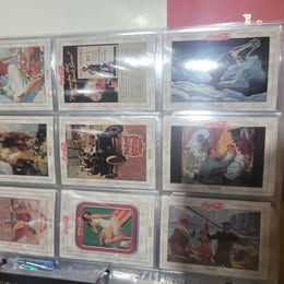 Vintage Coca-Cola Collectors Cards Binder + Sealed Pack + Bonus Collectibles