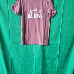Last Rodeo Graphic T-Shirt – Bella + Canvas – New