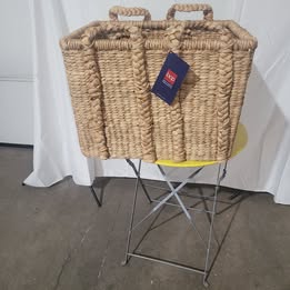 3 Hyacinth Basket Set