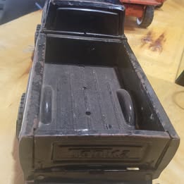 Vintage Tonka Black Pickup Truck – Pressed Steel Toy – Made in USA