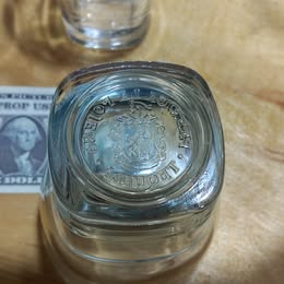 Vintage Jose Cuervo Margaritas Embossed Cocktail Glasses – Set of 4