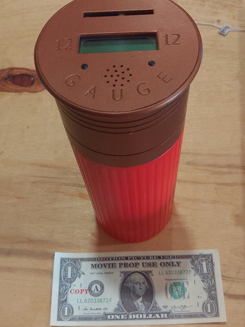 12 Gauge Shotgun Shell Coin Bank Digital Counter  Adds As Coins Are Deposited