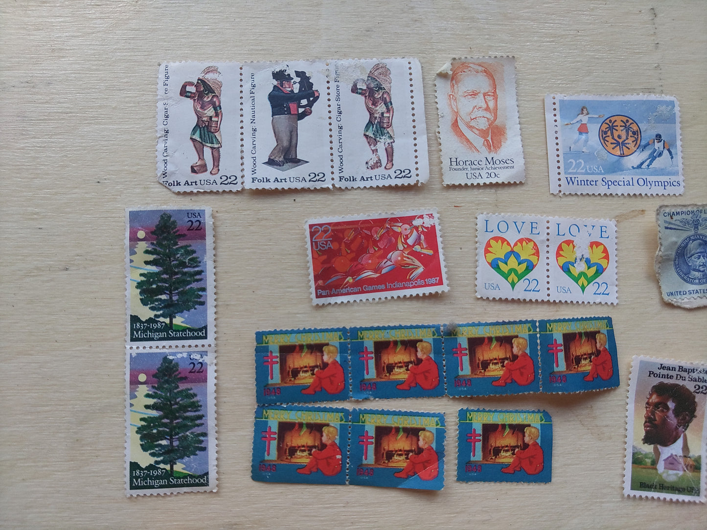 vintage stamp collections lots