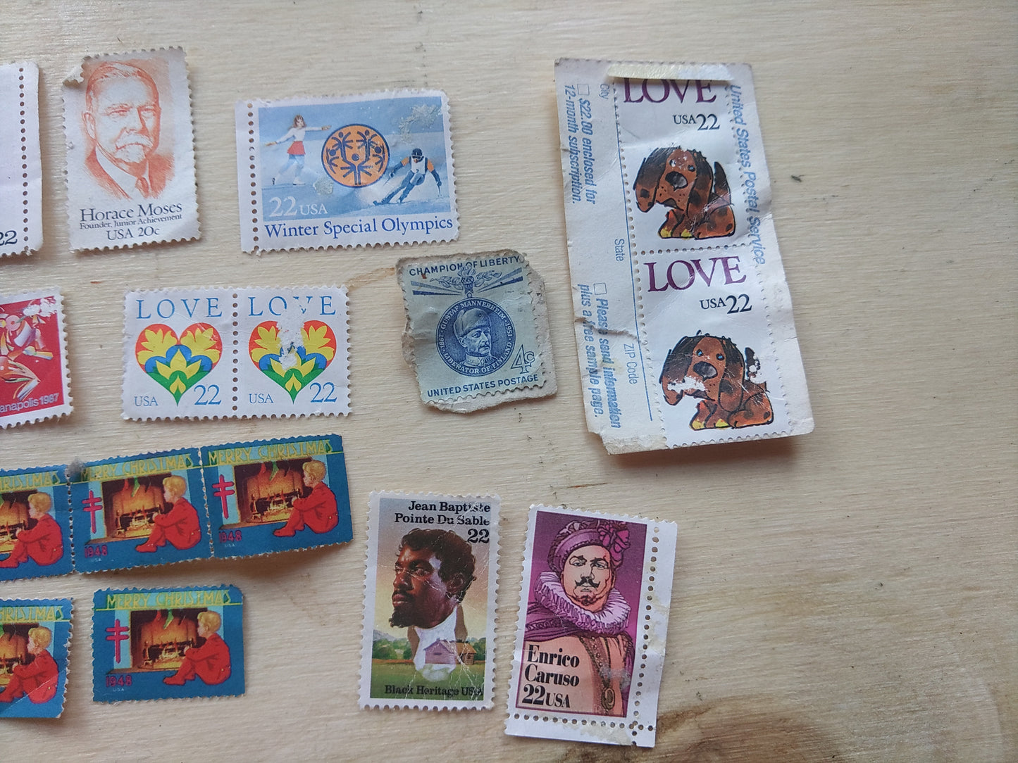 vintage stamp collections lots